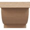 Ekena Millwork 6in. W x 6in. H x 20in. L Alpine Woodgrain TimberThane Rafter Tail, Primed Tan RFTUR06X06X20ALPRCPR - alternate 2